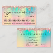 100 Lashes — Herinneringsweerstandslampschijven Visitekaartje (Voorkant / Achterkant)