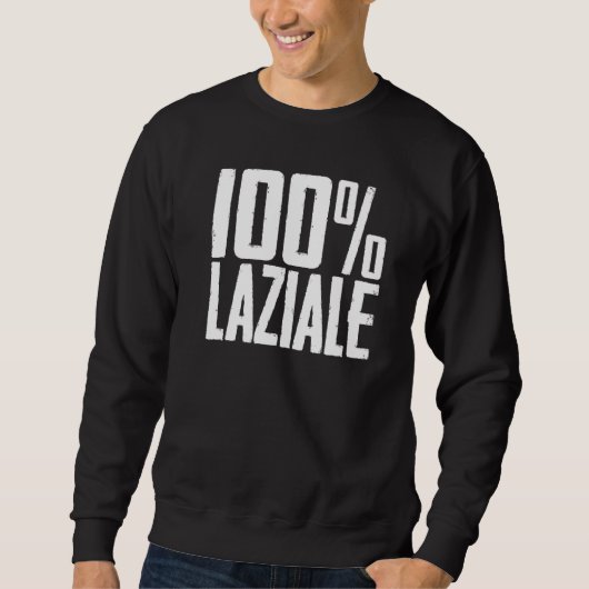 100 Laziale Lazio Pride Premium Trui (Voorkant)