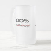 100 % lensmolen matglas bierpul (Voorkant links)