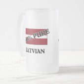 100 % LETLAND MATGLAS BIERPUL (Voorkant links)