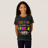 100 levensdagen voor het leven t-shirt (Voorkant volledig)