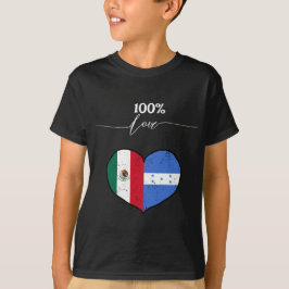100 Liefde | Hondurese en Mexicaanse Baby T-shirt
