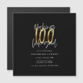 100 lijken een goede uitnodiging voor gouden verja (Voorkant / Achterkant)