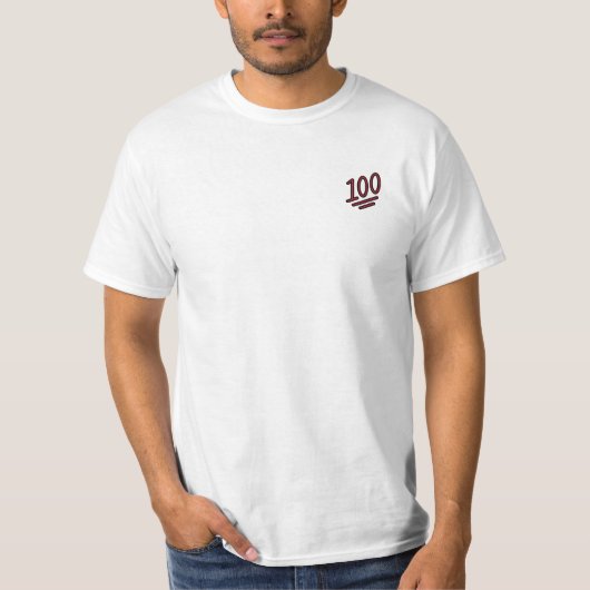 100% loszittende jongens met 100% katoencomfort t-shirt (Voorkant)