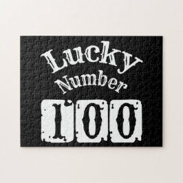 100 - Lucky Number 100 Luck Legpuzzel