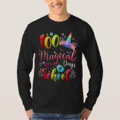 100 Magical Days Of School 100th Day Shirt For Tea (Voorkant)