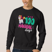 100 Magical Days Of School Shirt Unicorn 100th Day (Voorkant)