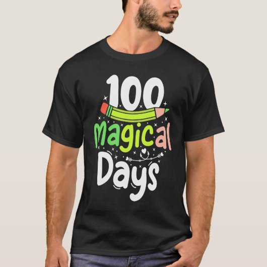 100 Magical Days of School T-shirt (Voorkant)