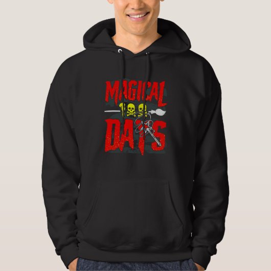 100 magical days teacher school school hoodie (Voorkant)