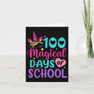 100 Magische Dagen Eenhoorn Meisjes Kinder 100ste Kaart
