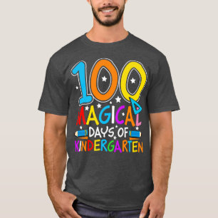 100 magische dagen kleuterschool t-shirt