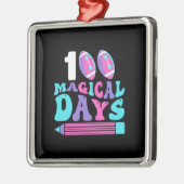 100 magische dagen metalen ornament (Links)