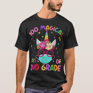 100 Magische Dagen Van 2e Leerjaar School Eenhoorn T-shirt