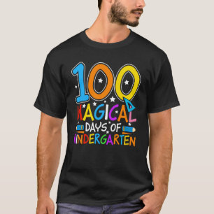 100 Magische Dagen van de Kleuterschool 100ste Dag T-shirt