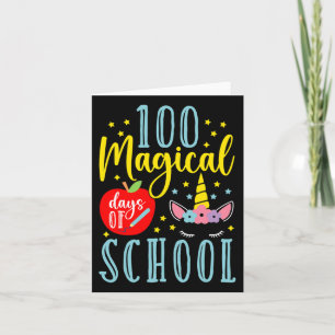 100 magische dagen van school magische eenhoorn li kaart