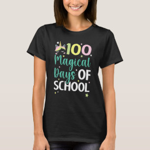 100 magische dagen van schoolUnicorn 100 dagen T-shirt