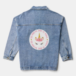 100 magische schooldagen denim jacket