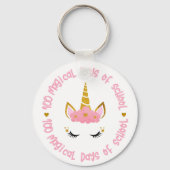 100 magische schooldagen sleutelhanger (Voorkant)