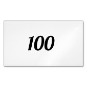 100 MAGNETISCH VISITEKAARTJE (Voorkant)