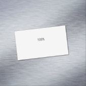 100% MAGNETISCH VISITEKAARTJE (Voorbeeld)