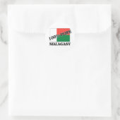100 % MALAGASY RONDE STICKER (Tas)
