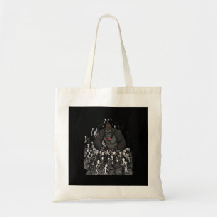 100 mannen vs 1 gorilla, Cadeau voor hem, Gorilla  Tote Bag