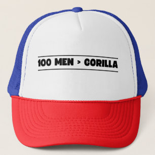 100 Mannen vs 1 Gorilla Funny 100 Mannen is groter Trucker Pet