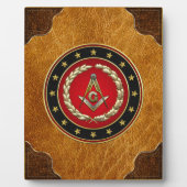 [100] Masonic Square and Compass [3rd Degree] Fotoplaat (Voorkant)