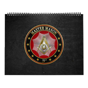 [100] Master Mason - 3rd graads Square & Compass Kalender
