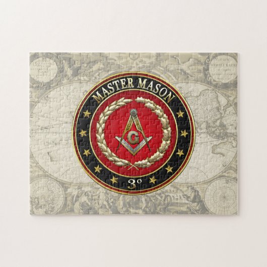 [100] Master Mason, derde graad [speciale editie] Legpuzzel (Horizontaal)