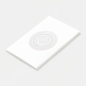 [100] Master Mason - Silver Square & Compass Post-it® Notes (Schuin)
