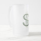 $100 MATGLAS BIERPUL (Voorkant links)