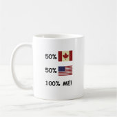 100% ME Canadees/Amerikaans Koffiemok (Links)