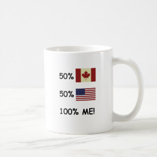 100% ME Canadees/Amerikaans Koffiemok