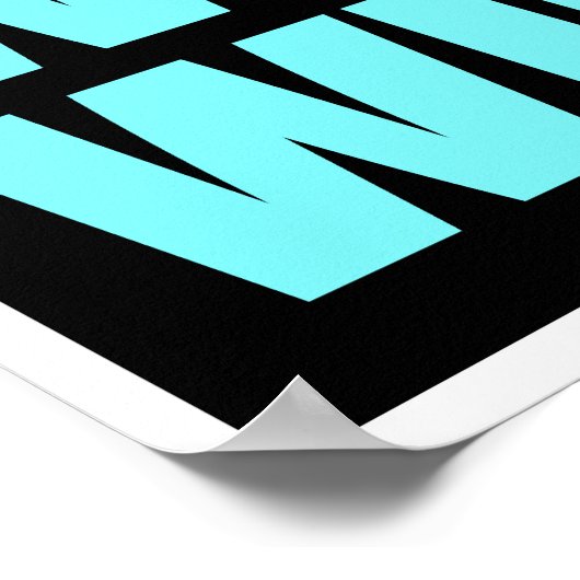 100% meer Wub-Wub Poster (Hoek)