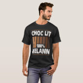 100% melanine kiezen t-shirt (Voorkant volledig)