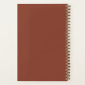 100% menselijk gegenereerde inhoud op maat geperso notitieboek (Achterkant)