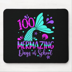 100 Mermazing Days Mermaid 100th Day of School Gir Muismat
