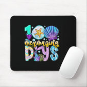 100 Mermazing Days of School 100th Day Mermaid Kin Muismat (Met muis)
