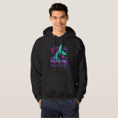 100 Mermazing Days Of School Mermaid 100th Day Gir Hoodie (Voorkant volledig)