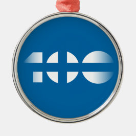 100 METALEN ORNAMENT