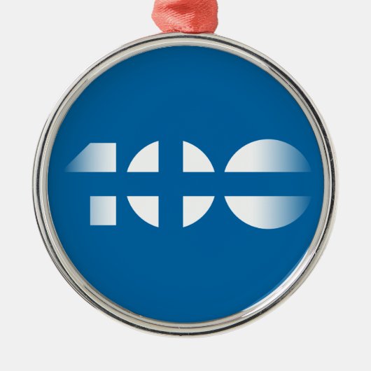 100 METALEN ORNAMENT (Voorkant)