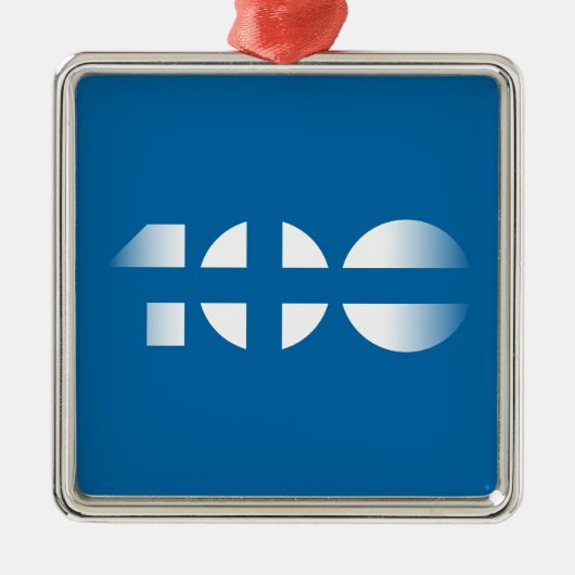 100 METALEN ORNAMENT (Voorkant)