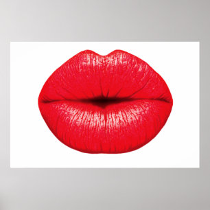 100 mg lippen-327493 lippen mondkus lippenstift poster