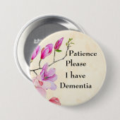 100 mg please-I have dementia Ronde Button 7,6 Cm (Voorkant /achterkant)