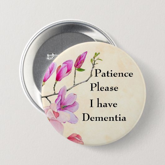 100 mg please-I have dementia Ronde Button 7,6 Cm (Voorkant /achterkant)