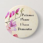 100 mg please-I have dementia Ronde Button 7,6 Cm (Voorkant)