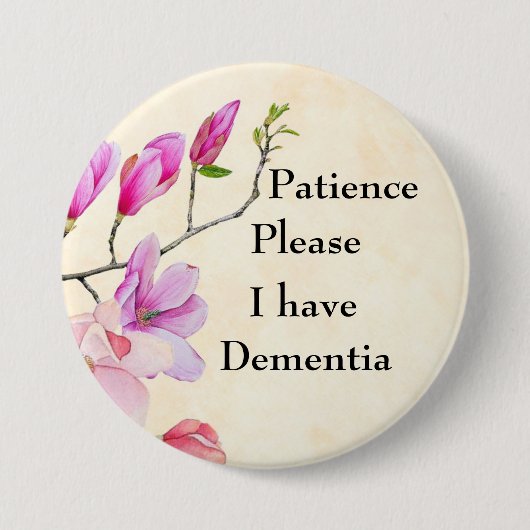 100 mg please-I have dementia Ronde Button 7,6 Cm (Voorkant)