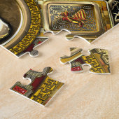 [100] Mictlantecuhtli - Aztec God of Death Legpuzzel (Zijkant)