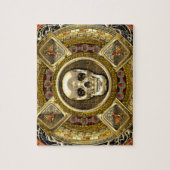 [100] Mictlantecuhtli - Aztec God of Death Legpuzzel (Verticaal)